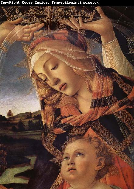 Sandro Botticelli The Madonna and the Nino with angeles